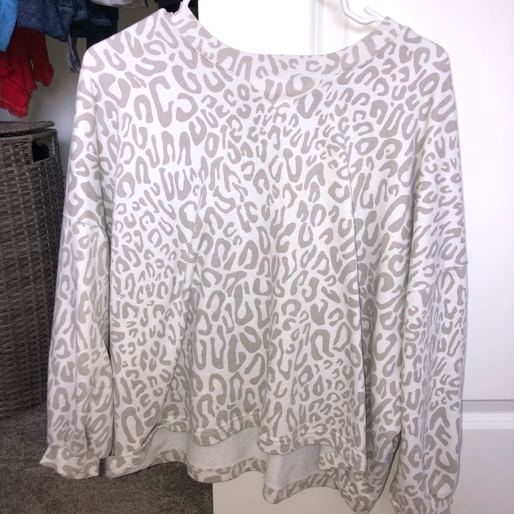 Rebecca Minkoff Cheetah Sweatshirt
